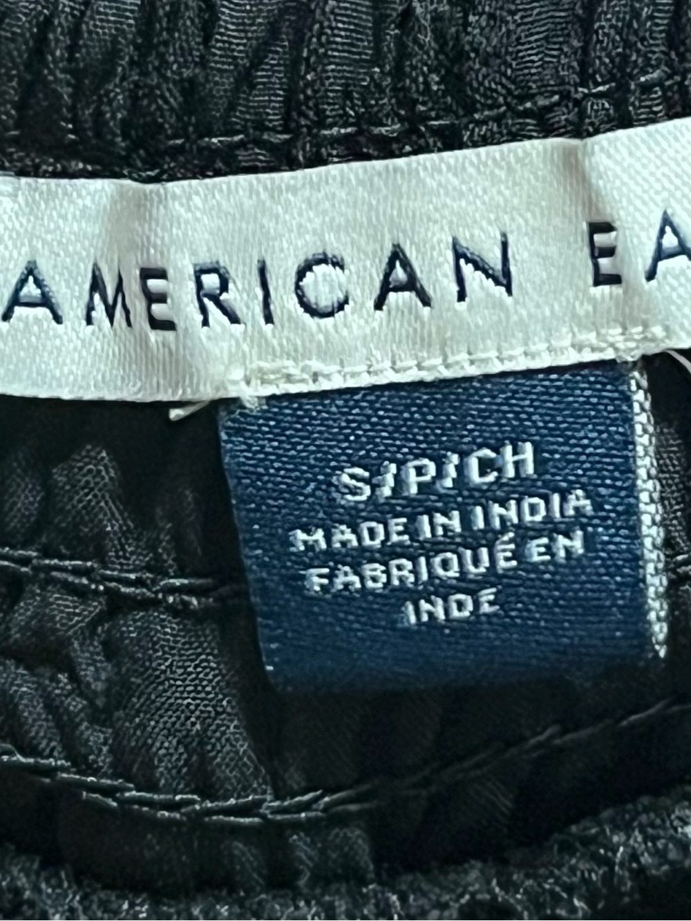 American Eagle Outfitters Black Spaghetti Strap Mini Dress - Picture 3 of 3